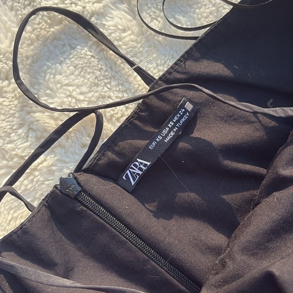 ZARA Black Tiered Mini Dress – XS | Date Night | Trend-Forward | New - Picture 2 of 6